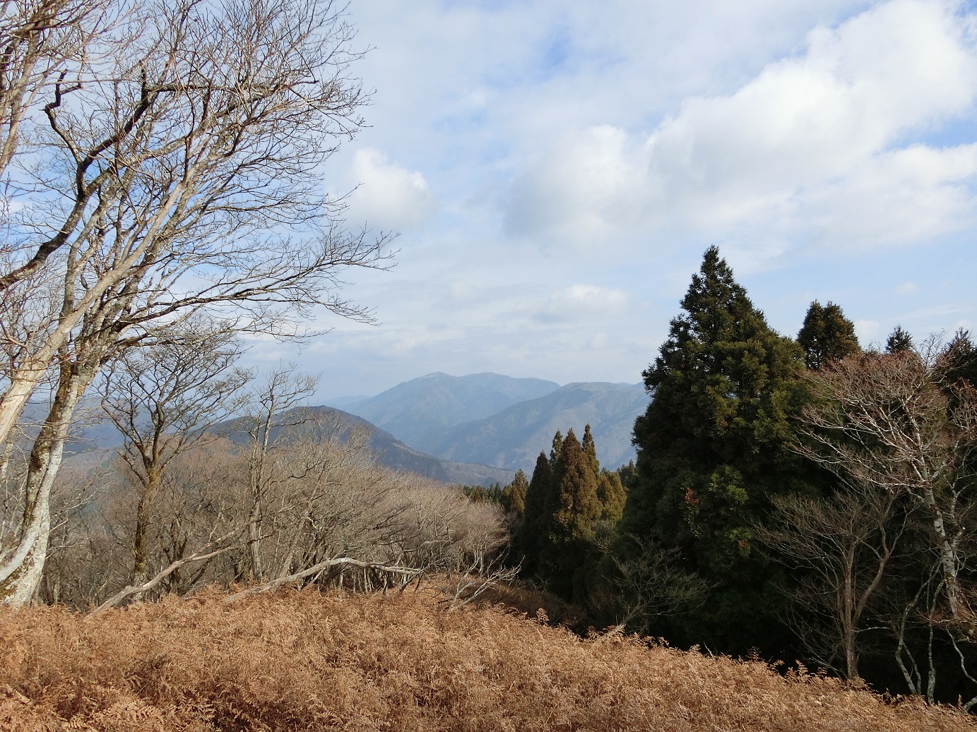 皆子山から武奈ヶ岳